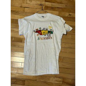 jamaica t shirt Large Island Map Tourist Beach Festival Embroidered